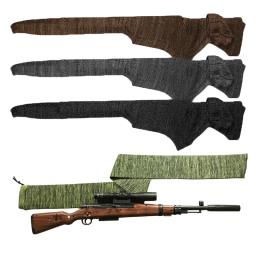 GUN SOCK malha arma longa caso, poeira prova, estojo protetor, arma meias, saco de armazenamento, 54" - Image 1