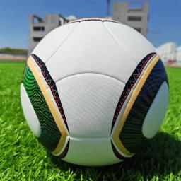 Alta Qualidade Pu Treinamento Esportivo Futebol, Bola de futebol, Equipe Profissional Partida, Presente para Homens e Mulheres, Adulto e Crianças, Tamanho 5, 2010 - Image 3