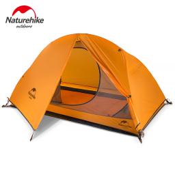 Naturehike barraca de ciclismo profissional única, portátil, camada dupla, 210t/20d, nylon, silicone, para 3 estações - Image 2