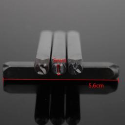 Couro metal Marcação Puncher Kit, Letras e Perfurações Número, Símbolo do selo, Die Tool Case, Artesanato durável, Alfabeto e Números - Image 5