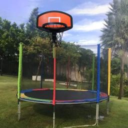 Universal Basketball Hoop para Trampolim, Suporte de Montagem para Meninos, Acessórios para Trampolim - Image 1
