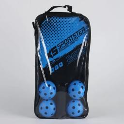 Conjunto de raquete de pickleball com 2 raquetes 4 bolas de madeira conjunto de raquete de pickleball com bola ao ar livre para combinação esportiva - Image 5