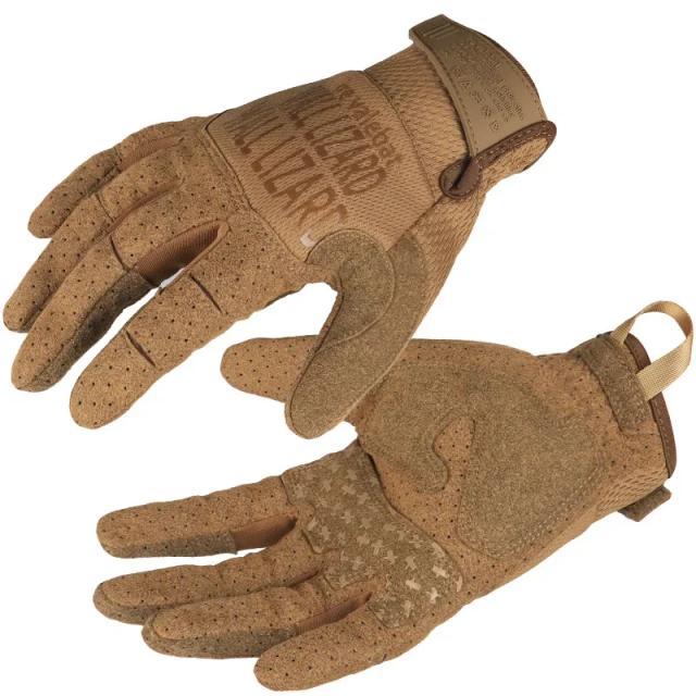 Luvas Táticas Dedo Completo para Airsoft, Caminhadas e Escalada - Antiderrapantes e com Tela de Toque em Estampa Camo