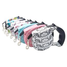 Trela retrátil automática para cães, pistas duráveis para caminhadas e corridas, produtos para animais, 5m - Image 1