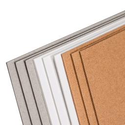 Papelão de Papel Rígido para Artesanato DIY, Cartão, Pacote Álbum, Folhas de Papel Kraft A5, Papel A4 Grosso, Cinza e Branco, Alta Qualidade, 1-2mm - Image 6