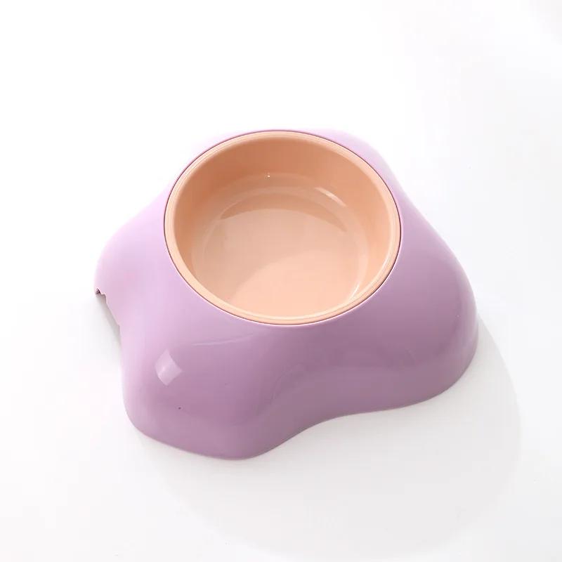 Cute Pet Food Utensílios, alimentação e tigela de água para gato e cachorro, garrafa, Hit Color Belt, 3 em 1, novo - Image 1