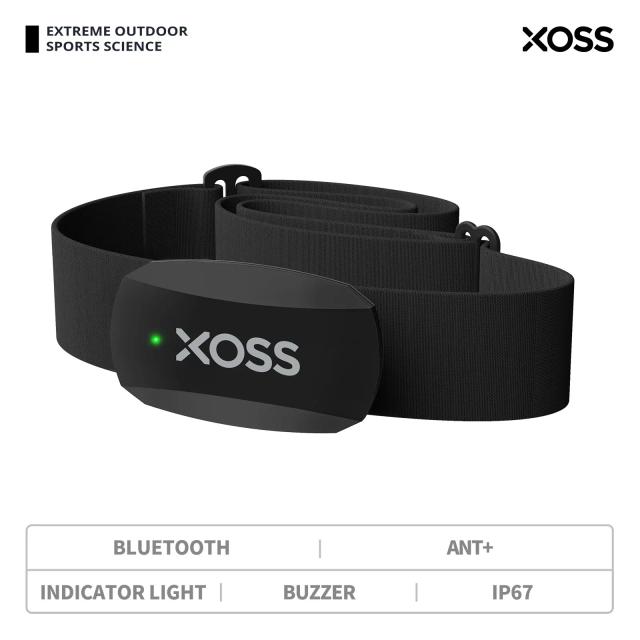 XOSS X2 Cinta Peitoral Monitor de Freqüência Cardíaca para Ciclismo, Corrida, Caminhadas, Bluetooth ANT + Sem Fio Saúde Fitness Sensor de Bicicleta Inteligente