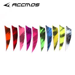 Penas naturais de Turquia para atirar flecha, varetas DIY Fletches, Fletches para tiro com arco e caça, acessórios do eixo, 3 pol, 4 pol, 20PCs - Image 6