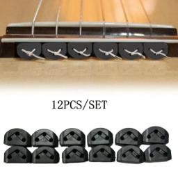 12pçs guia de corda retentor de corda de guitarra clássica para peças de guitarra/ukelele, acessórios de instrumentos de cordas - Image 6