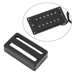 2 pçs novo 50/52mm acessórios para lp estilo guitarra peças humbucker captador capa de guitarra elétrica cromo capa de metal - Image 4