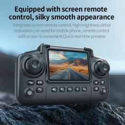 K100 max mini drone rc 4k câmera profissional hd posicionamento de fluxo óptico colorido dron dobrável rc quadcopter brinquedos para crianças - Image 5