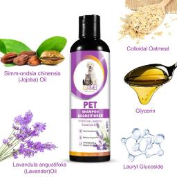 Pet Shampoo Dog Shower Gel, Retenção de Fragrância de Longa Duração, Removendo Ácaros, Sujeira, Amaciamento do Cabelo, Pet Fornecedor, 237ml - Image 6
