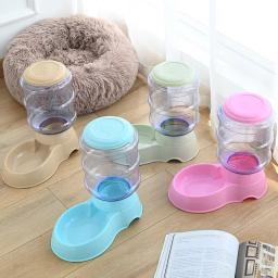 Alimentador automático para animais de estimação, grande capacidade, 3,8l, para gatos, cães, dispensador de água, combinação de alimentos, balde de armazenamento, tigela para gatos - Image 3