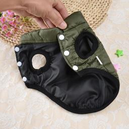 Roupas quentes de inverno para animais de estimação, jaqueta macia, colete para cães pequenos, casaco de gatinho, chihuahua, roupas de buldogue francês - Image 5