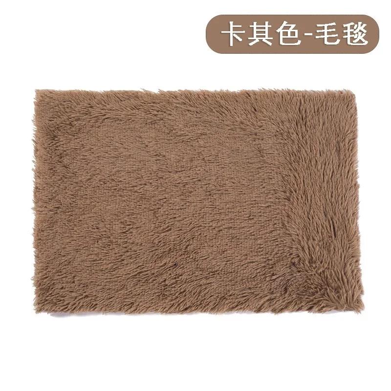 Cama removível antiderrapante, Almofada de canil para cães, Tapete de pelúcia lavável, Enchimento de esponja 3D, Cães gigantes - Image 1