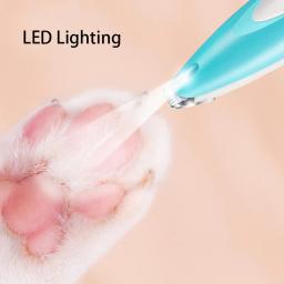 Elétrica Pet Pé Shaver Tesoura, Especial Cão Cabelo Fader, Garra De Gato Pedicure Artefato, Pedicure Artefato - Image 3