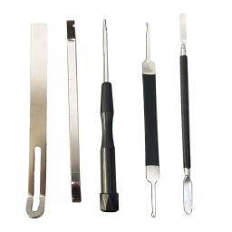1pc kit de reparo saxofone aço inoxidável profissional conjunto reparo saxofone para flauta clarinete reparação nivelamento ferramentas luthier - Image 2