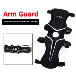 Nylon ajustável Arm Guard para Tiro com Arco, Protector para Proteção Seta, Acessórios Caça ao ar livre, Arco e Flecha, 600D - Image 3