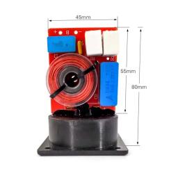 LUSYA-Treable Bass Frequency Divisor com Junction Box, 2 Way Audio, HiFi Stereo Amplificador, Filtros DIY, 80W - Image 3