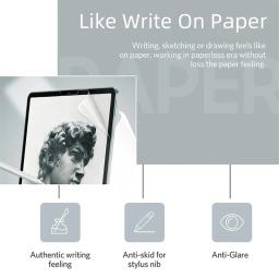 Matte Film Screen Protector para iPad, Como Papel, PET, Matte, Escrever, iPad Pro 11, 10.9, 10.2, Air 5, 4, 10.5, Mini 3, 4, 5, 6, 9,7, 2022, 10, 4, 4 - Image 3