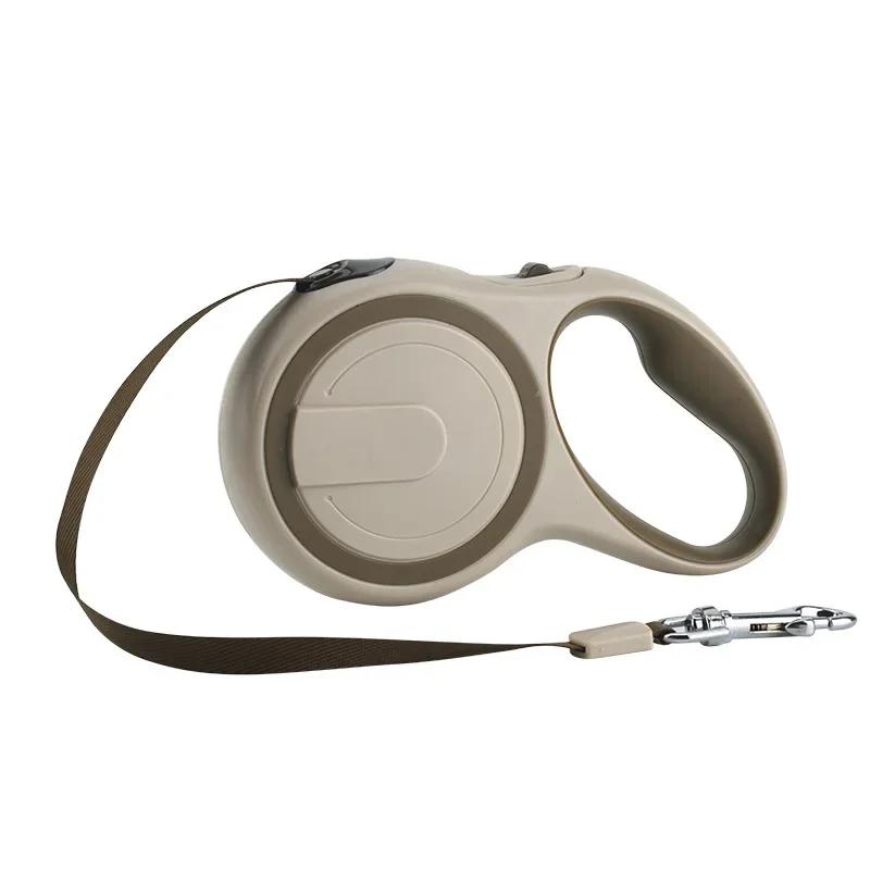 Trela grande retrátil para cães, corda reflexiva de nylon, pistas duráveis para animais, cães médios e grandes, 8m, 50kg - Image 1