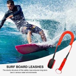 Liberação rápida prancha Leash, Bodyboard Strap, elástico, Stand Up, Paddle Board, corda perna, água Sports Suprimentos - Image 5