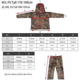 Roupas de pesca usar bens equipamentos verão anti-mosquito pesca ghillie terno roupas de caça camuflagem terno acampamento malha - Image 5