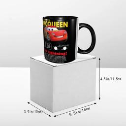 Eu sou relâmpago carros Mcqueen café copo, caneca clássica bonito dos desenhos animados do carro, presente - Image 5