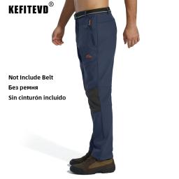 KEFITEVD Calças de Esqui de Inverno ao Ar Livre para Homens, A prova d'água, à Prova de Vento, para Esqui, Caminhada, Escalada, Camping, Trekking - Image 4