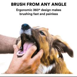 Escova de dentes super macia para animais de estimação, Produtos de limpeza para gatos e cães, Cerdas De Silicone - Image 6