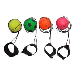 Bola de pulso saltitante, Alta elasticidade, Forma da bola, Basquete, Futebol, Beisebol, Tênis, Esportes - Image 5