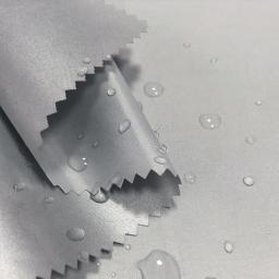 Tecido impermeável revestido de prata, Tecido exterior para guarda-sol, Canopy Curtain Material de costura, Resistente à água, 1.5x1m - Image 3