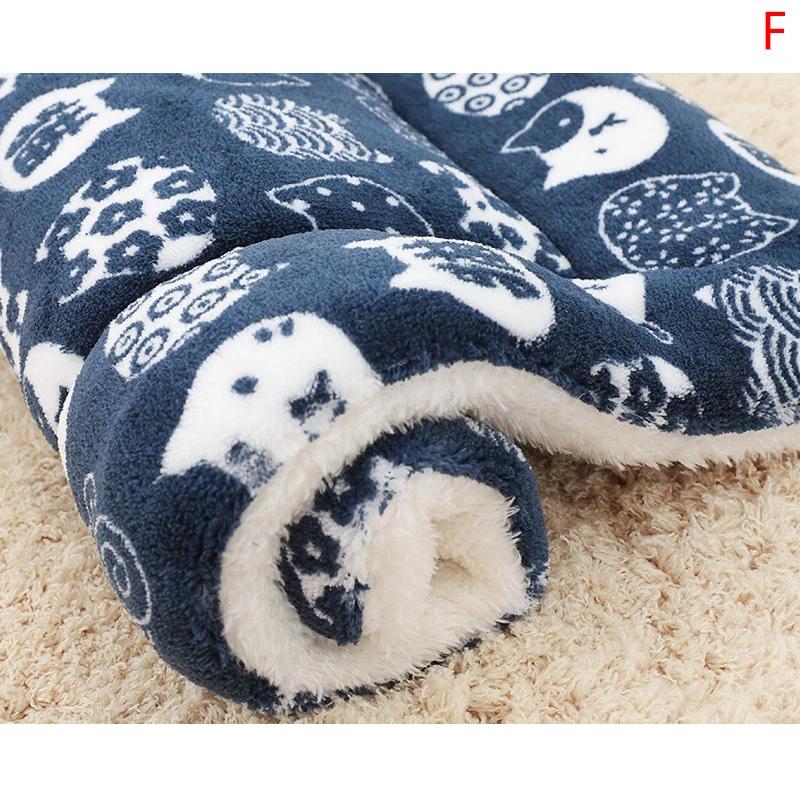 Cobertor macio macio para animais de estimação, tapete quente, respirável, pele amigável, impressão estrela bonito, cama de cães e gatos - Image 1
