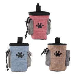 Bolsa de cão para treinamento, bolsa de cocô com alça de ombro, brinquedos para animais, dispensador de deleites - Image 1