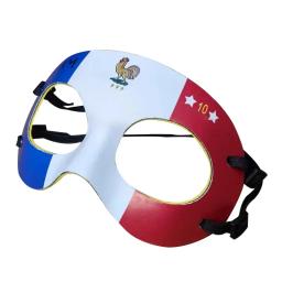 Máscara esportiva anticolisão, proteção contra nariz e rosto, futebol e basquete, imitando Mbappé com a mesma máscara de galo, novo, 2022 - Image 3