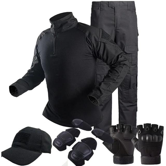 Ternos e Uniformes Militares Táticos: Camuflagem, Camisas de Caça e Conjuntos para Airsoft e Paintball ao Ar Livre