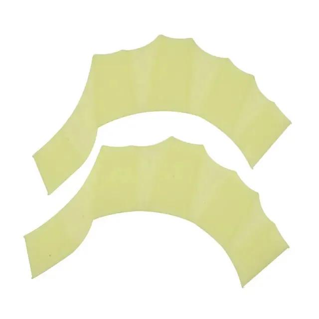 Luvas de Treinamento para Natação com Flip Board e Almofadas de Silicone para Freestyle, Remo e Mergulho
