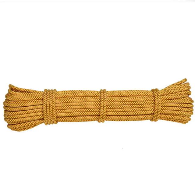 Corda Antiderrapante de 6mm para Downhill e Escalada - Cabo de Paraquedas Portátil para Camping e Caminhadas