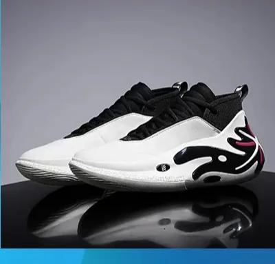 Homens tênis de basquete treinamento de campo esportes tênis 2024 novos tênis masculinos antiderrapantes sapatos de basquete de luxo unisex - Image 1
