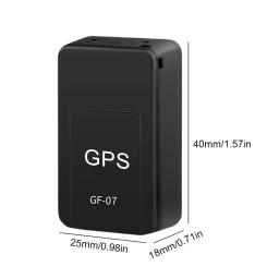 Mini Magnetic GPS Tracker, Rastreamento em Tempo Real, Anti Mount, Posicionador de Mensagem SIM, Localizador de Veículos, Pet Tracker, GF-07 - Image 4