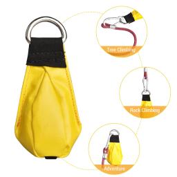 Multi Purpose Throwing Rope Bag, Anel D, Lance o saco de peso, Saco de areia para escalada de árvores - Image 5