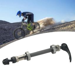1 conjunto de cubo de roda de bicicleta mtb, eixo dianteiro e traseiro de liberação rápida com 2 rolamentos, substituição de haste de liberação rápida com peça de rolamento - Image 1