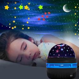 Disco Ball Light Projector com USB, DJ Projetor de Natal, Strobe Party Light, Música para carro, Home Party Mirror, LED USB Magic Spinning Laser Lamp - Image 4
