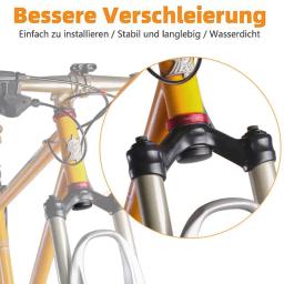 Rastreadores de bicicleta anti-roubo ocultas rastreadores gps caso montagem natural acessório gps para bicicleta com um furo na frente - Image 2