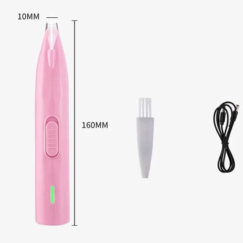 Aparador De Pêlos Do Cão Elétrico Cão Cortador Profissional Pet Pé Aparador De Pêlos Gato Grooming Cabeleireiro Tesoura Butt Ear Pedicator - Image 1