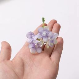 Flores Artificiais De Seda Cabeça, Decoração De Casa, Festa De Natal, Decoração De Casamento, DIY Vaso, Wreath Bouquet, Acessórios De Presente, 10Pcs - Image 5