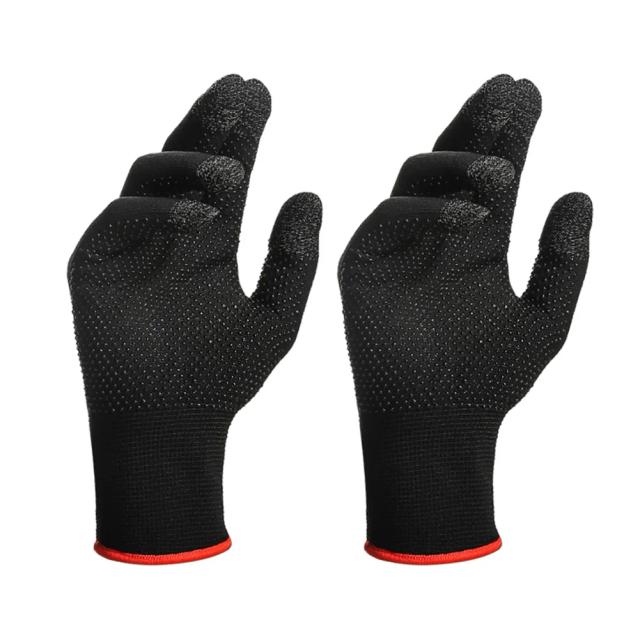 Luvas Antiderrapantes para Jogos Móveis com Toque Sensível e Manga de Polegar para PUBG