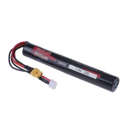 Lipo bateria para pistola de água, 3000mah, 2s, 7.4v, 18650 para akku mini airsoft arma, peças de bateria, tamiya sm conector para pistola de ar - Image 5