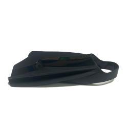 Barbatanas de treinamento de natação profissional adulto confortável silicone barbatana de energia de natação design esquerdo-direito nadadeiras de lâmina curta - Image 6