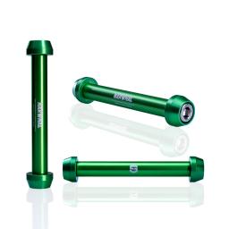 Gateshark acessórios de bicicleta traseiro através do eixo adaptador liga 7075 tamanho 15-10mm bmx corrida mtb downhill anodização cores narwhalcl - Image 5
